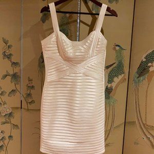 BCBG Max Azria White Bandage Dress